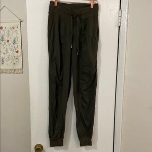 lululemon athletica Olive Track Pants